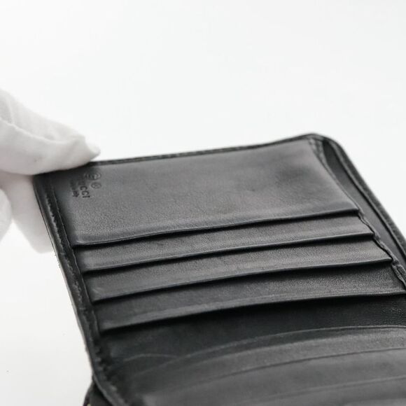 Gucci Black Canvas Wallet  (Pre-Owned) - Picture 13 of 16